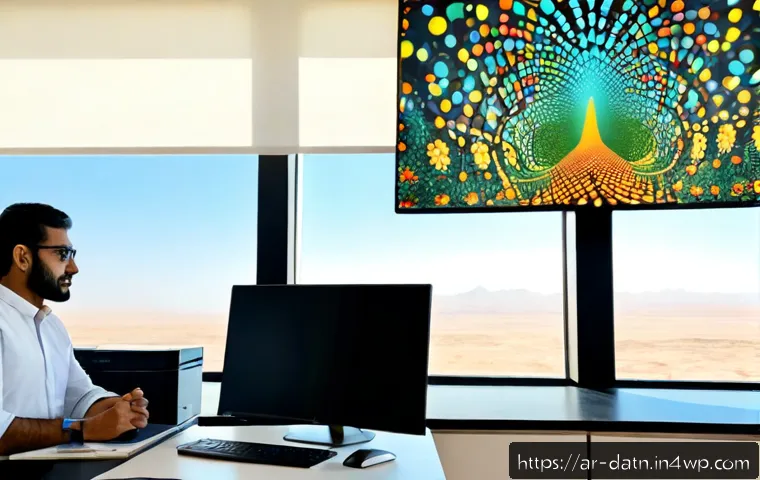 XGBoost와 Spark MLlib의 차이점 - Photorealistic split-screen comparison of an Arab data scientist in a modern Riyadh-style office, le...